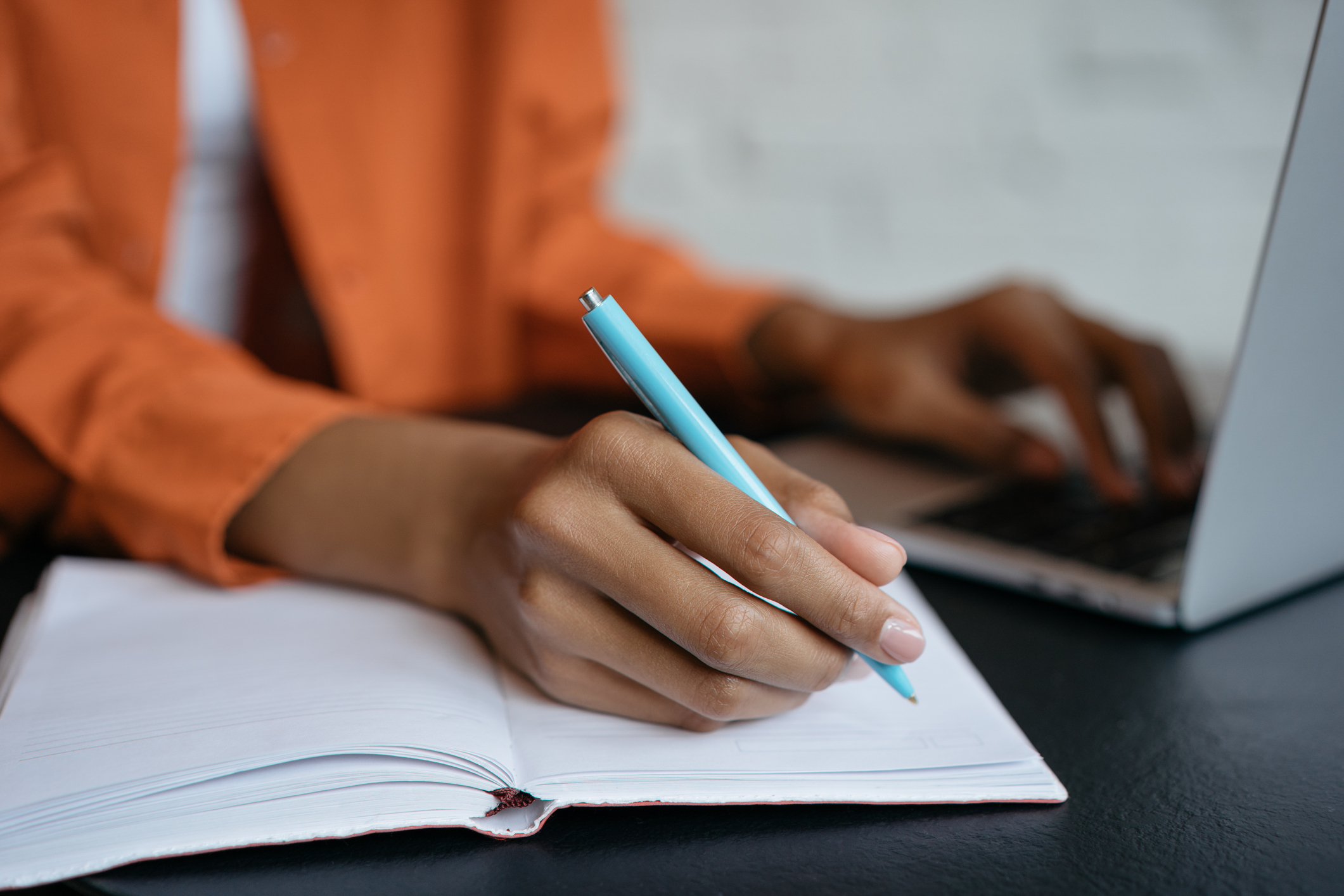 writing on paper