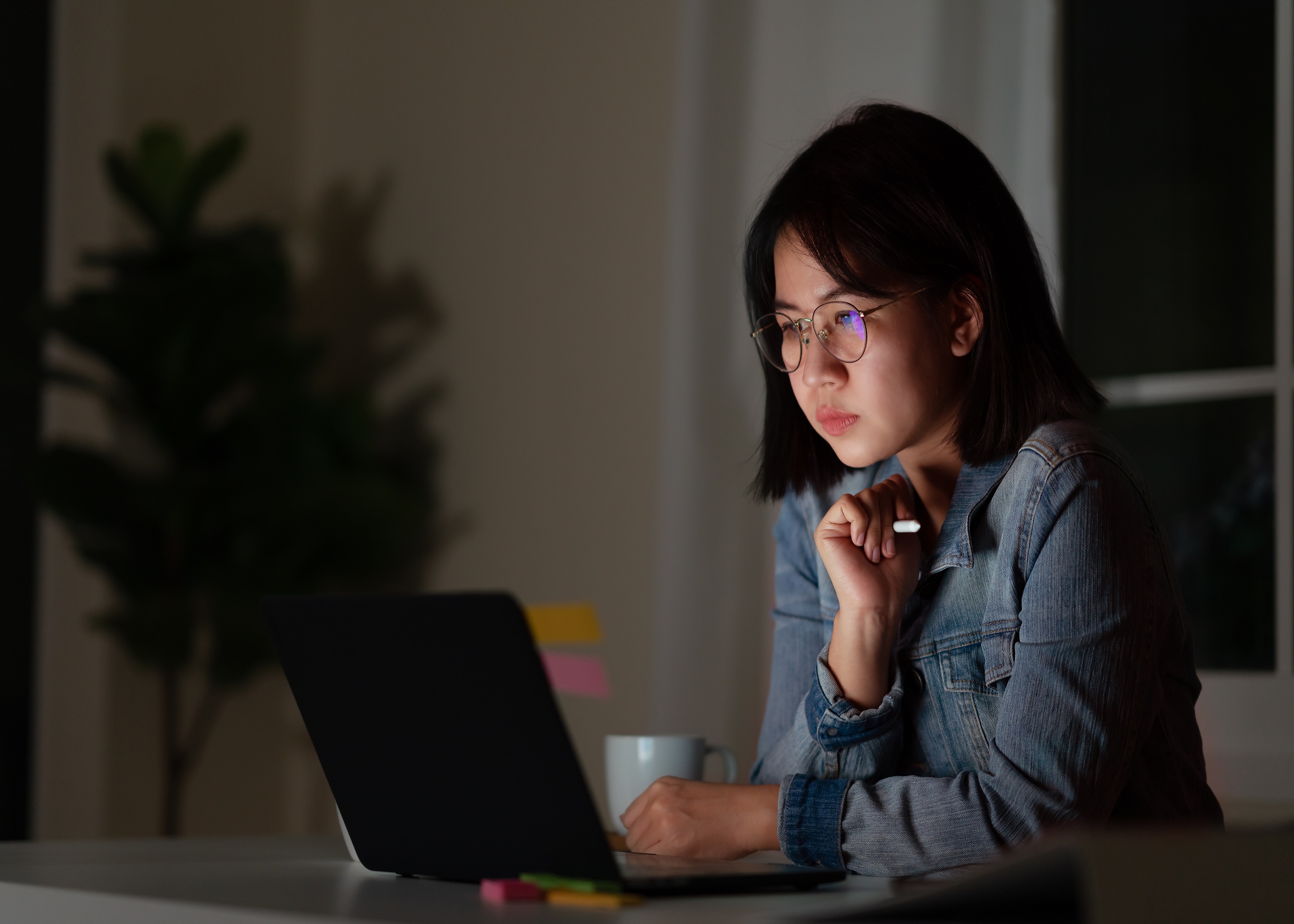 Woman on Laptop