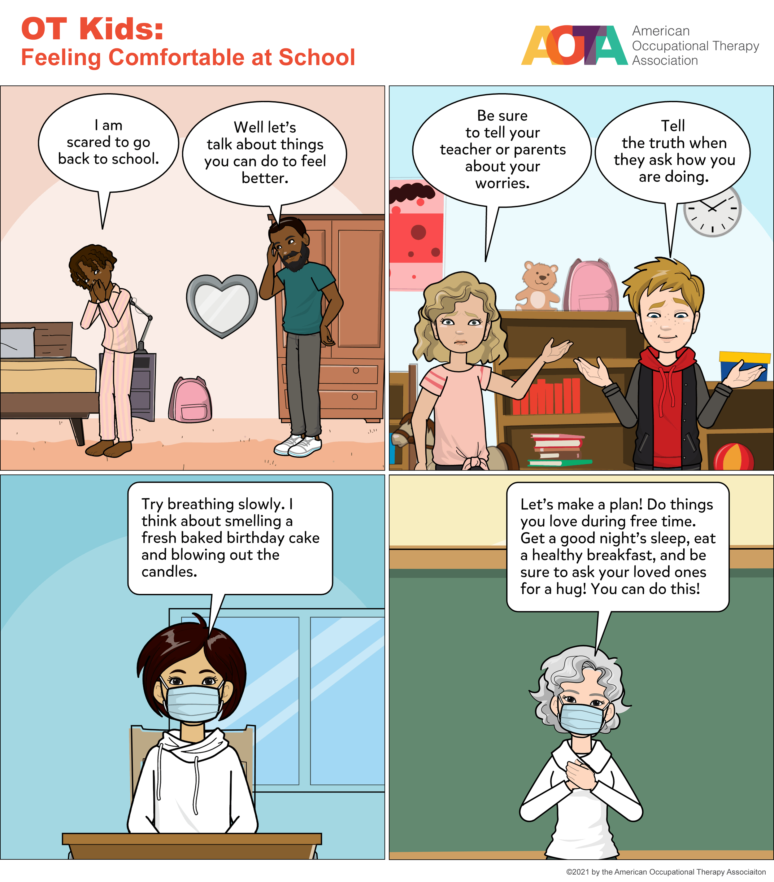 OT Kids: Feeling Comfortable at School